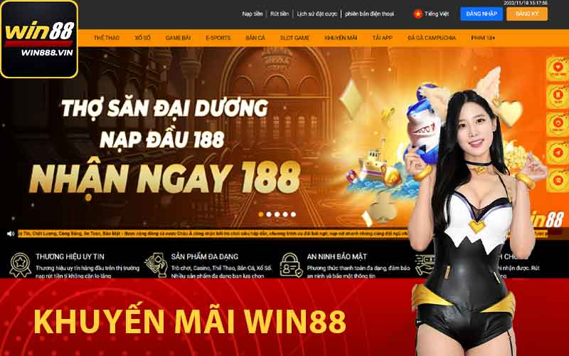 Khuyến mãi Win88