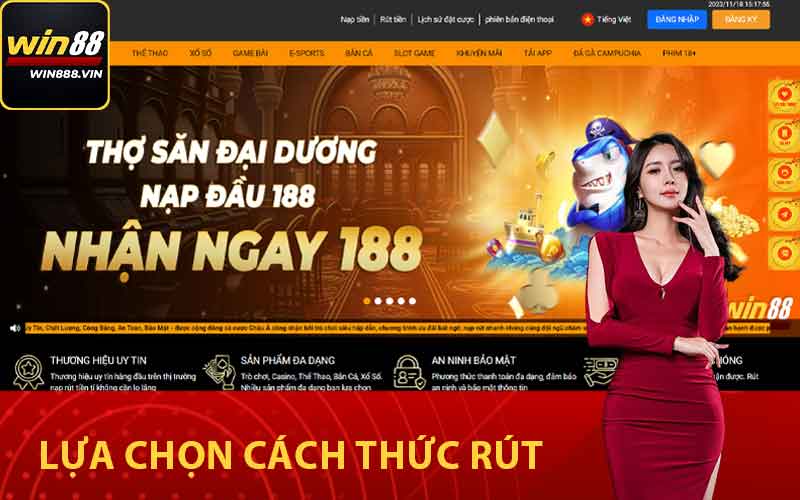 Lựa chọn cách thức rút