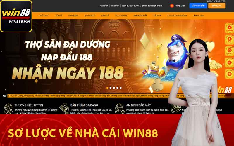 Sơ lược về nhà cái Win88