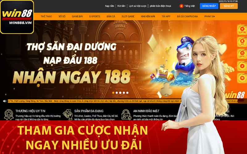 Tham gia cược nhận ngay nhiều ưu đãi