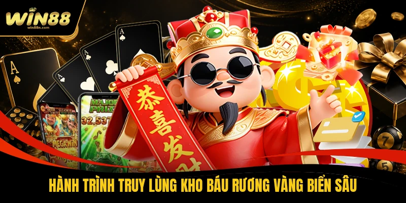 Hành trình truy lùng kho báu rương vàng biển sâu