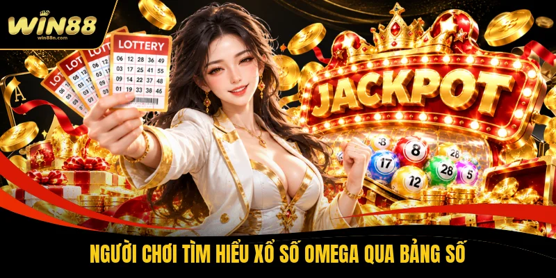 Người chơi tìm hiểu xổ số Omega qua bảng số