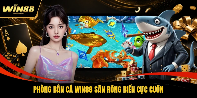 Phòng bắn cá Win88 săn rồng biển cực cuốn