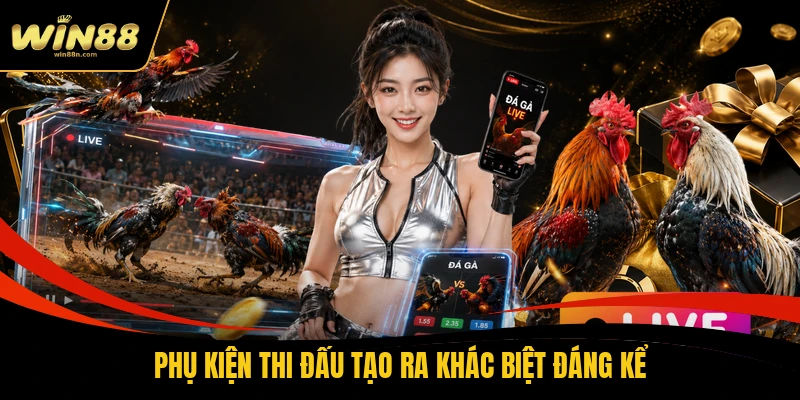 Phụ kiện thi đấu tạo ra khác biệt đáng kể