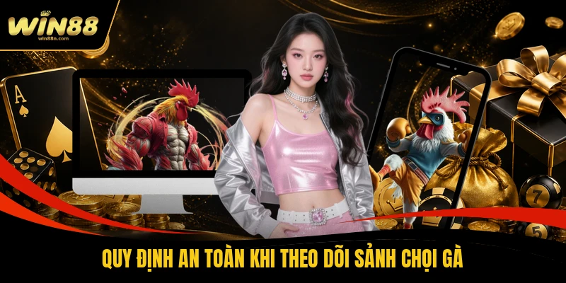 Quy định an toàn khi theo dõi sảnh chọi gà