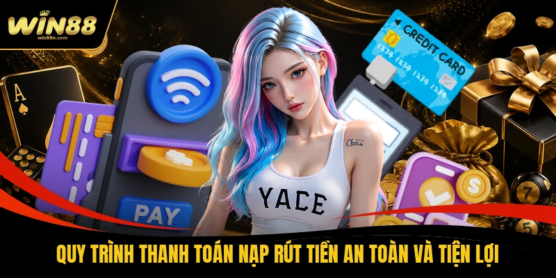 Quy trình thanh toán nạp rút tiền an toàn và tiện lợi